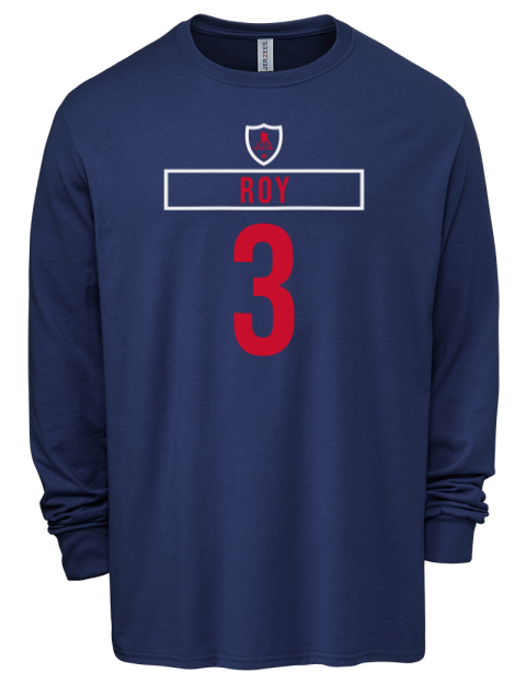 Away Jersey Matt Roy Men's Premium Blend Long Sleeve-T-Shirt | Swagsta