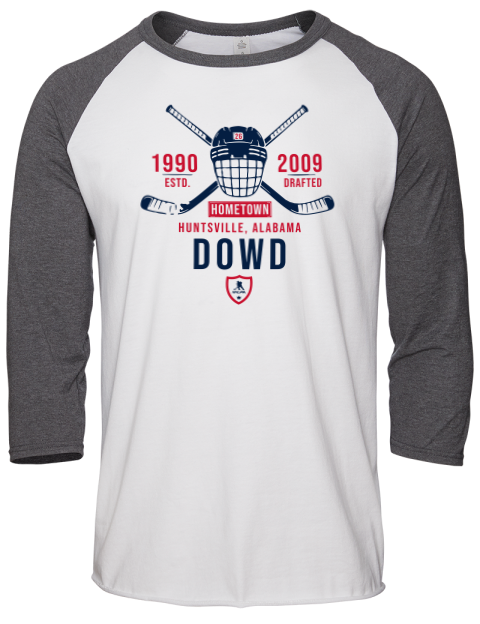 Classic Heritage Nic Dowd Unisex Premium Three-Quarter Raglan T-Shirt | Swagsta