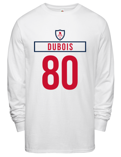 Home Jersey Pierre LucDubois Men's Long-Sleeve T-Shirt | Swagsta