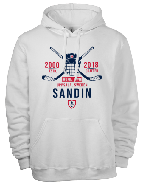 Classic Heritage Rasmus Sandin Eco Premium Unisex Hooded Sweatshirt | Swagsta