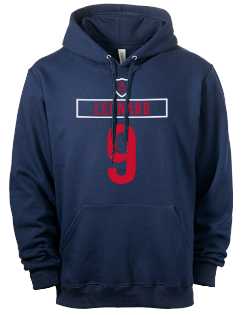 Away Jersey Ryan Leonard Eco Premium Unisex Hooded Sweatshirt | Swagsta