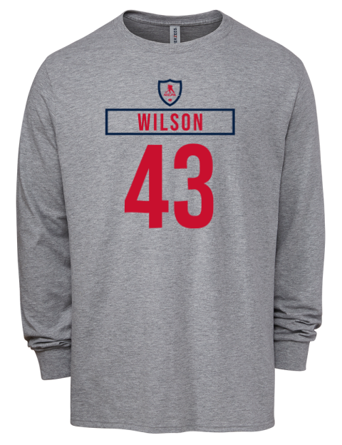 Home Jersey Tom Wilson Men's Premium Blend Long Sleeve-T-Shirt | Swagsta