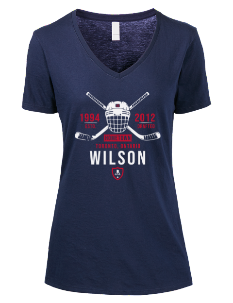Heritage Tom Wilson Premium Ladies V-Neck T-Shirt | Swagsta