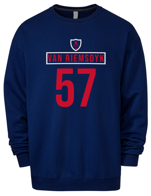 Away Jersey Trevor Vanriemsdyk Premium Unisex Crewneck Sweatshirt | Swagsta