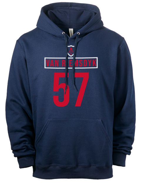 Away Jersey Trevor Vanriemsdyk Eco Premium Unisex Hooded Sweatshirt | Swagsta