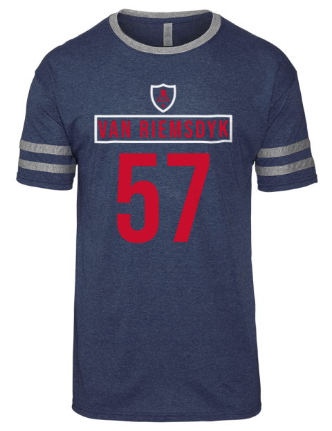 Away Jersey Trevor Vanriemsdyk Men's Tri-Blend T-Shirt | Swagsta