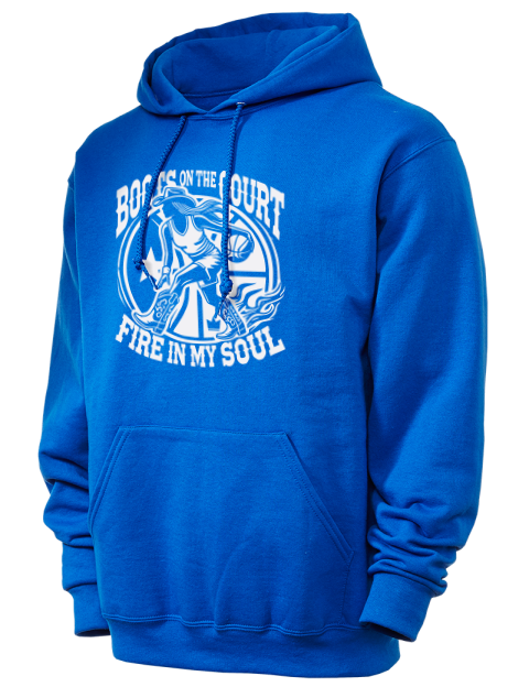 Boots On The Court She Got Game Unisex Hooded Sweatshirt | Swagsta