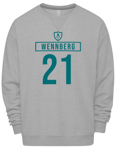Away Jersey Alex Wennberg Premium Unisex Crewneck Sweatshirt | Swagsta