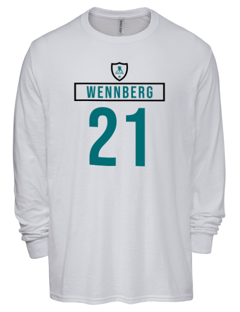 Home Jersey Alex Wennberg Men's Premium Blend Long Sleeve-T-Shirt | Swagsta