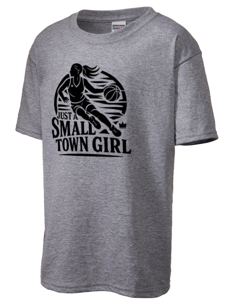 Small Town Girl She Got Game Youth T-Shirt | Swagsta