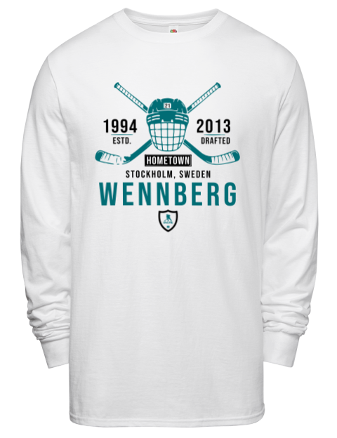 Classic Heritage Alex Wennberg Men's Long-Sleeve T-Shirt | Swagsta