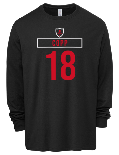Away Jersey Andrew Copp Men's Premium Blend Long Sleeve-T-Shirt | Swagsta