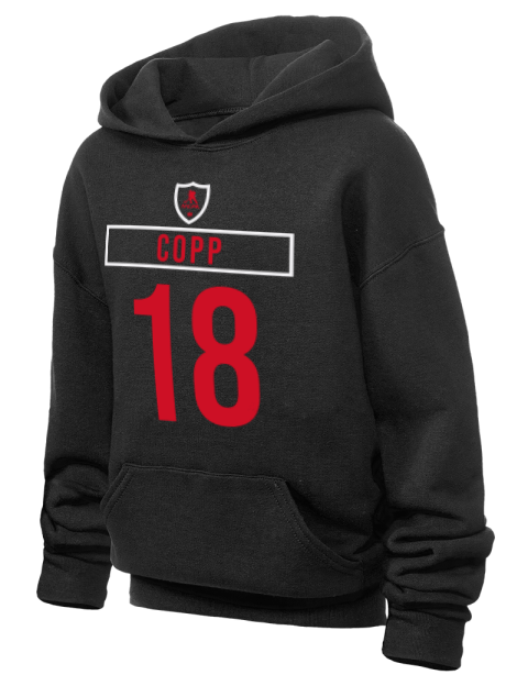 Away Jersey Andrew Copp Youth Hooded Sweatshirt | Swagsta