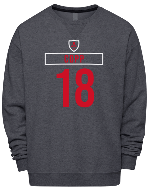 Away Jersey Andrew Copp Premium Unisex Crewneck Sweatshirt | Swagsta