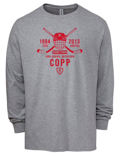 Classic Heritage Andrew Copp Men's Premium Blend Long Sleeve-T-Shirt | Swagsta