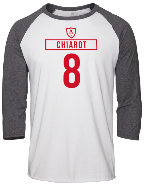 Home Jersey Benjamin Chiarot Unisex Premium Three-Quarter Raglan T-Shirt | Swagsta