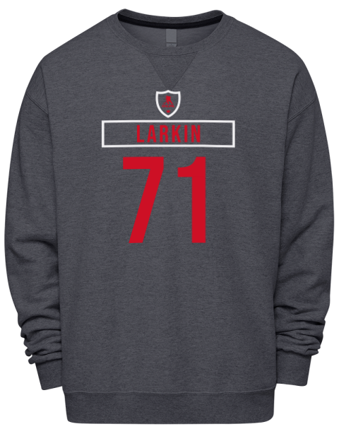 Away Jersey Dylan Larkin Premium Unisex Crewneck Sweatshirt | Swagsta