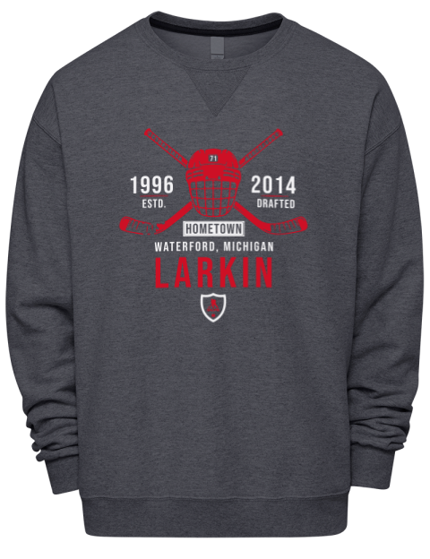 Heritage Dylan Larkin Premium Unisex Crewneck Sweatshirt | Swagsta