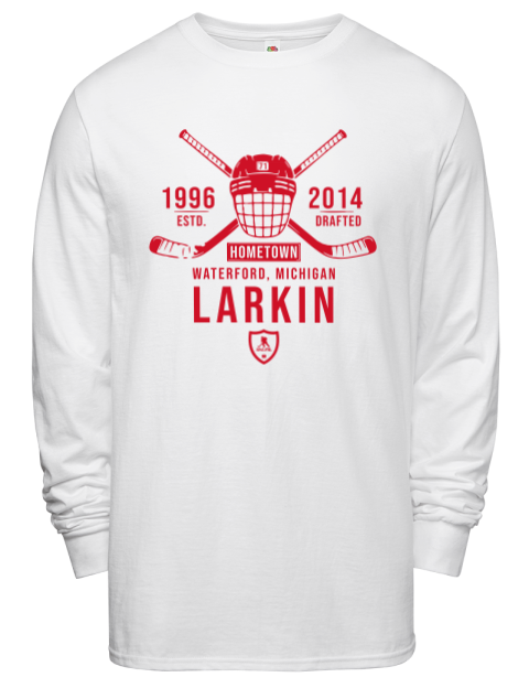 Classic Heritage Dylan Larkin Men's Long-Sleeve T-Shirt | Swagsta