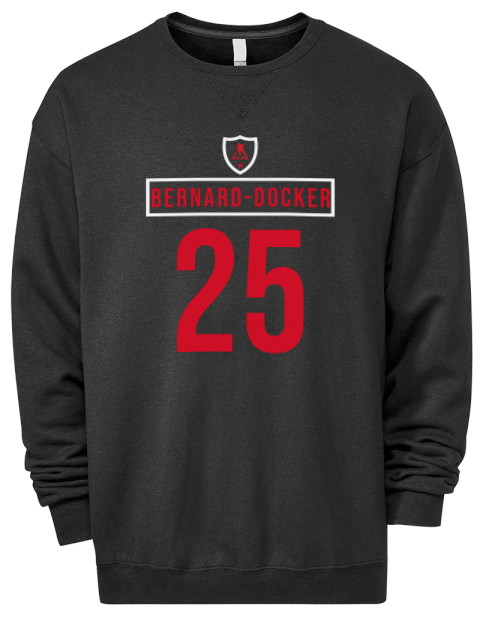 Away Jersey Jacob Docker Premium Unisex Crewneck Sweatshirt | Swagsta