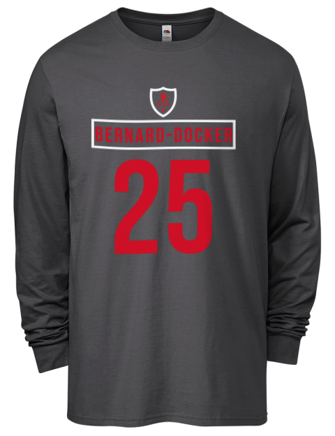 Away Jersey Jacob Docker Men's Long-Sleeve T-Shirt | Swagsta