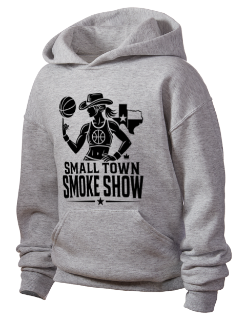 Small Town Smoke Show She Got Game Youth Hooded Sweatshirt | Swagsta