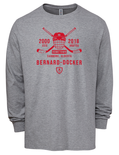 Classic Heritage Jacob Docker Men's Premium Blend Long Sleeve-T-Shirt | Swagsta