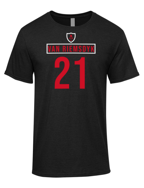 Away Jersey James Riemsdyk Premium Ring-Spun Cotton Unisex T-Shirt | Swagsta