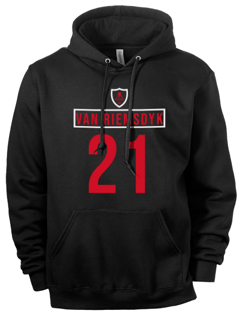 Away Jersey James Riemsdyk Eco Premium Unisex Hooded Sweatshirt | Swagsta