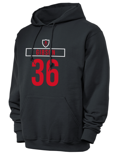 Away Jersey John Gibson Unisex Hooded Sweatshirt | Swagsta