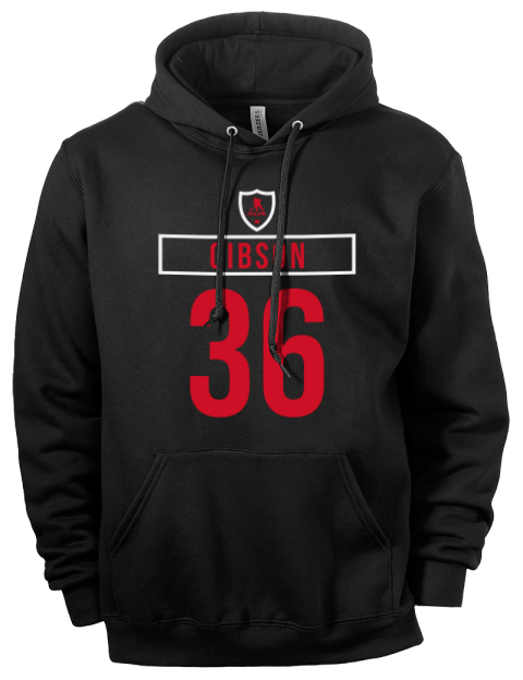 Away Jersey John Gibson Eco Premium Unisex Hooded Sweatshirt | Swagsta