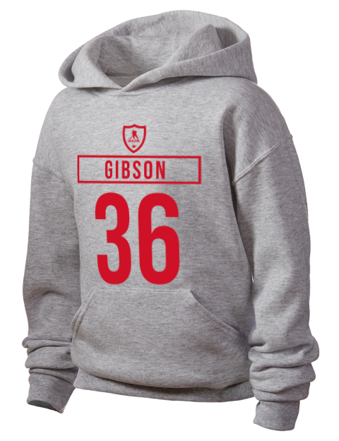 Home Jersey John Gibson Youth Hooded Sweatshirt | Swagsta