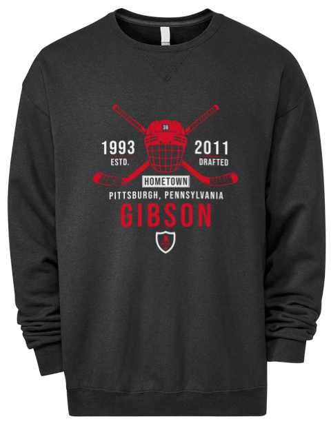 Heritage John Gibson Premium Unisex Crewneck Sweatshirt | Swagsta