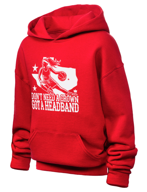 Got a Headband She Got Game Youth Hooded Sweatshirt | Swagsta