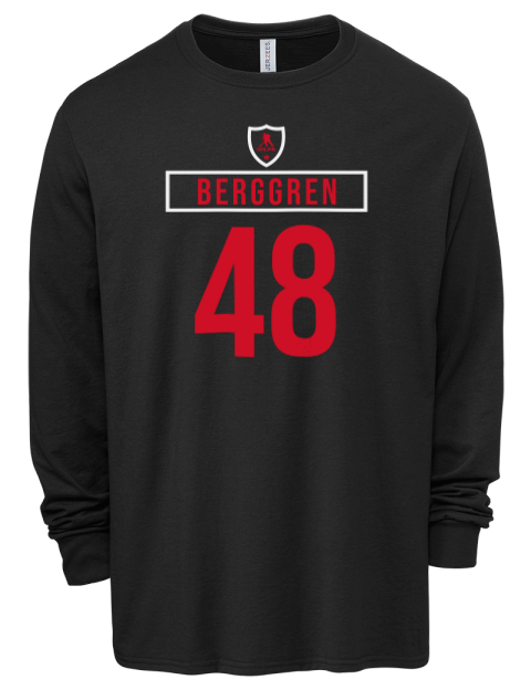 Away Jersey Jonatan Berggren Men's Premium Blend Long Sleeve-T-Shirt | Swagsta