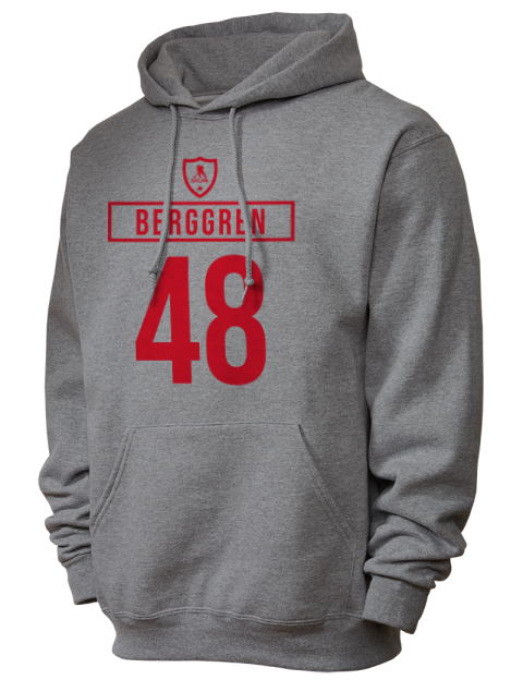Home Jersey Jonatan Berggren Unisex Hooded Sweatshirt | Swagsta