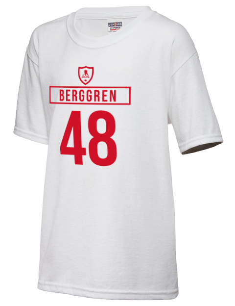Home Jersey Jonatan Berggren Youth T-Shirt | Swagsta