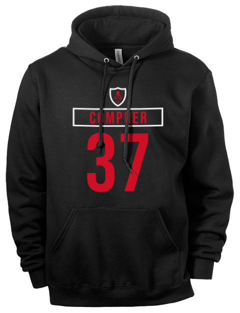 Away Jersey JT Compher Eco Premium Unisex Hooded Sweatshirt | Swagsta