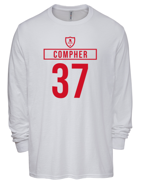 Home Jersey JT Compher Men's Premium Blend Long Sleeve-T-Shirt | Swagsta