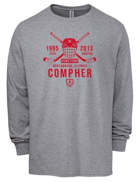Classic Heritage JT Compher Men's Premium Blend Long Sleeve-T-Shirt | Swagsta