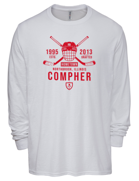 Classic Heritage JT Compher Men's Premium Blend Long Sleeve-T-Shirt | Swagsta