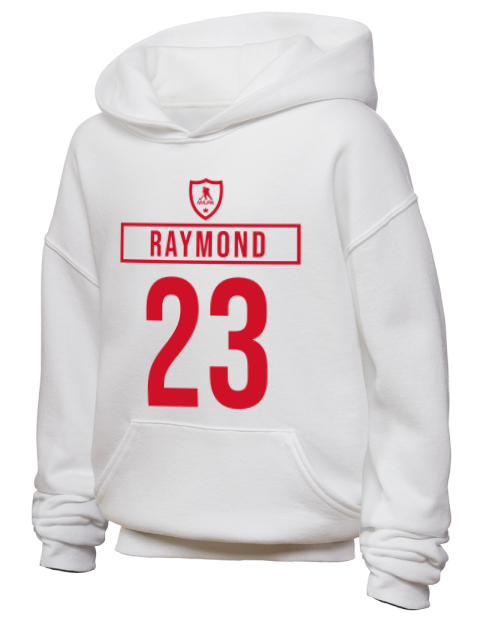 Home Jersey Lucas Raymond Youth Hooded Sweatshirt | Swagsta