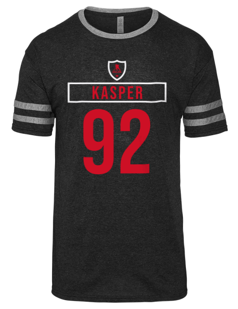 Away Jersey Marco Kasper Men's Tri-Blend T-Shirt | Swagsta