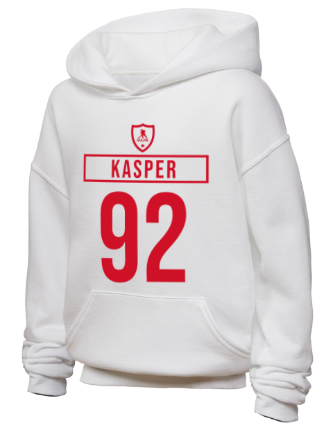 Home Jersey Marco Kasper Youth Hooded Sweatshirt | Swagsta
