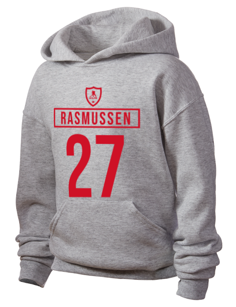 Home Jersey Michael Rasmussen Youth Hooded Sweatshirt | Swagsta