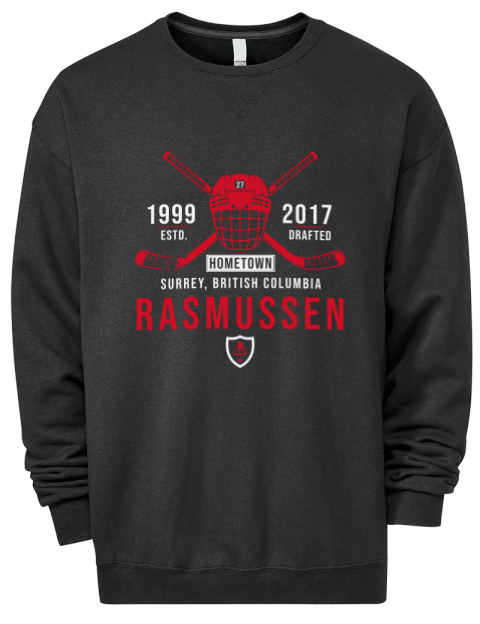 Heritage Michael Rasmussen Premium Unisex Crewneck Sweatshirt | Swagsta