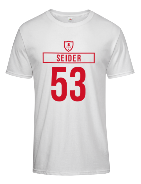 Home Jersey Moritz Seider Men's Premium T-Shirt | Swagsta