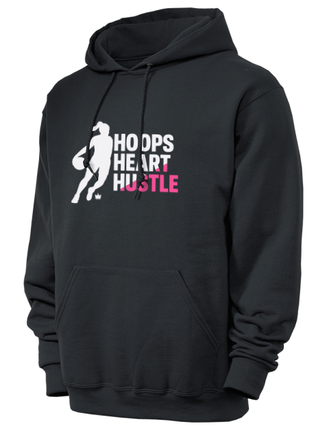 Hoops Heart Hustle She Got Game Unisex Hooded Sweatshirt | Swagsta