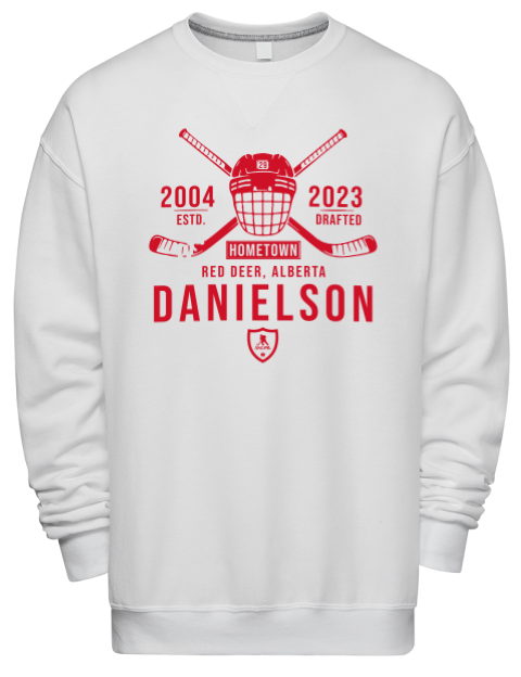 Classic Heritage Nate Danielson Premium Unisex Crewneck Sweatshirt | Swagsta
