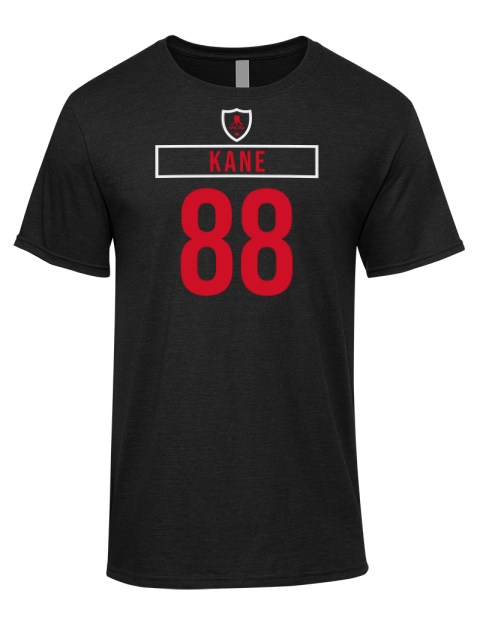 Away Jersey Patrick Kane Premium Ring-Spun Cotton Unisex T-Shirt | Swagsta